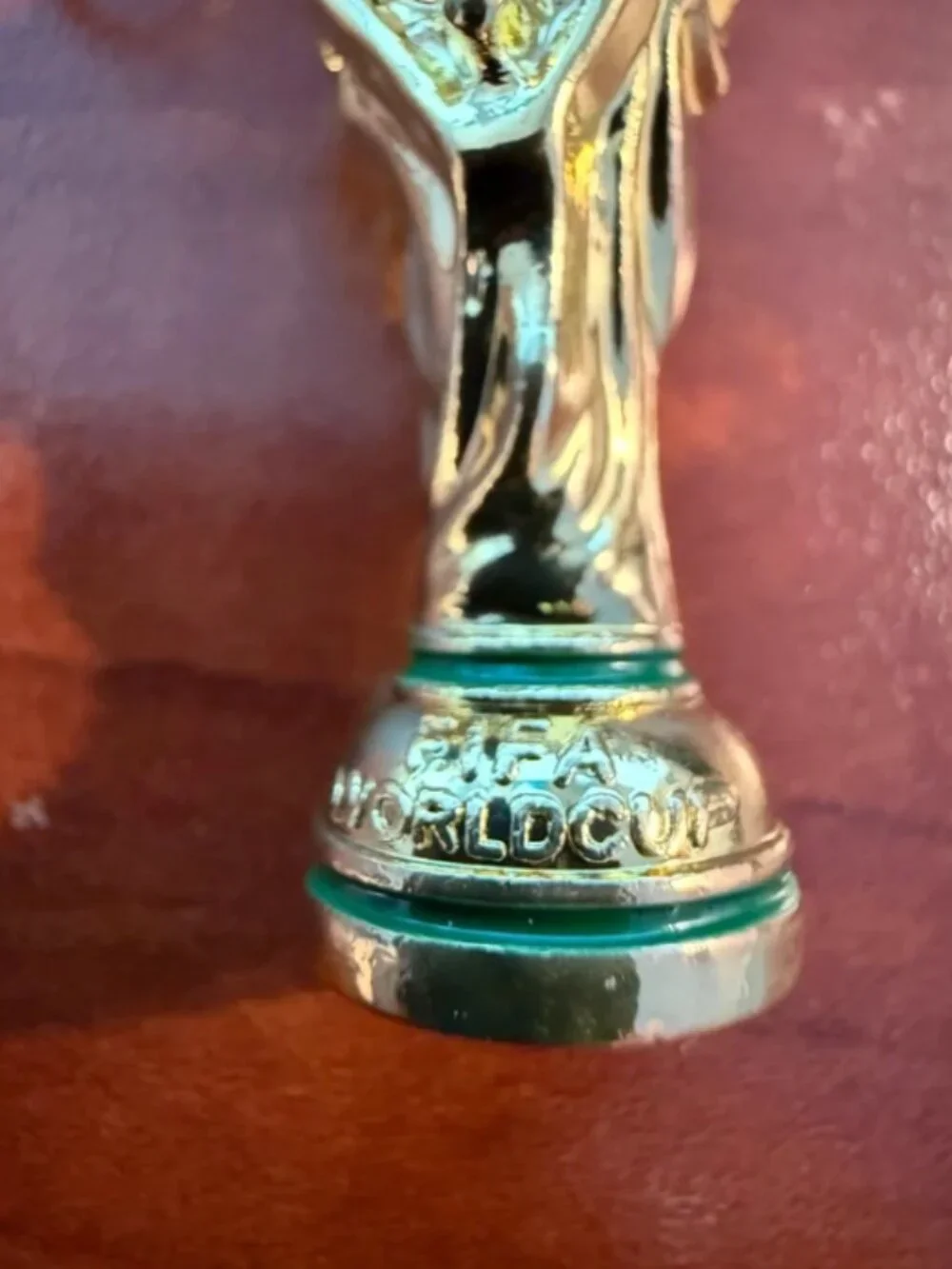 2026 World Cup Trophy Keychain – Gold Tone Soccer Collectible 4”